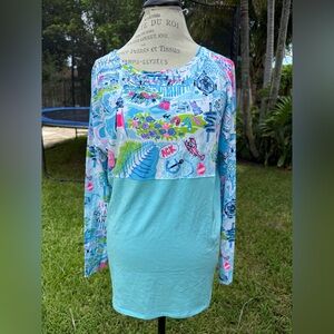 Lilly Pulitzer Finn top and XL and L NWOT